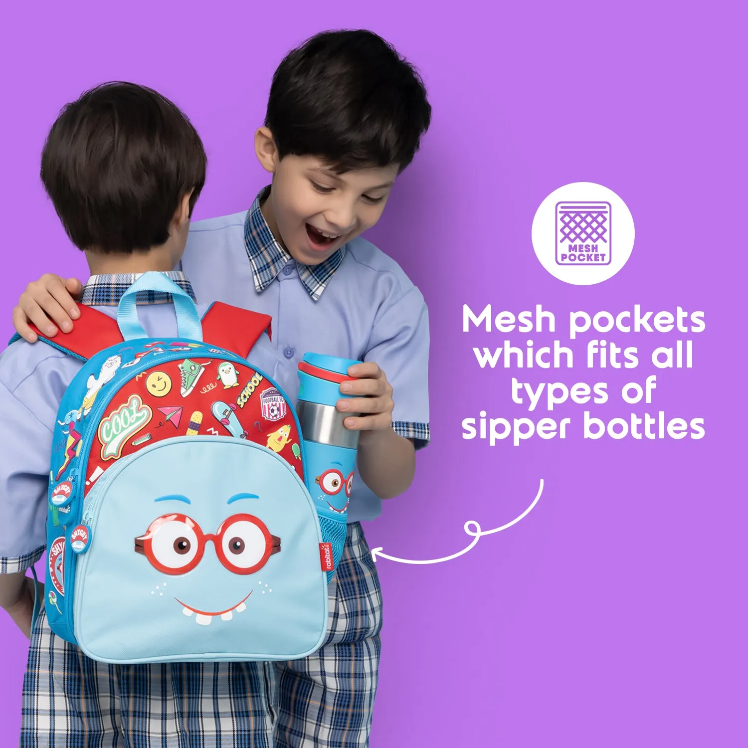 Rabitat Smash School Bag - Chatter Box