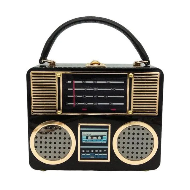 Retro Radio Box Clutch