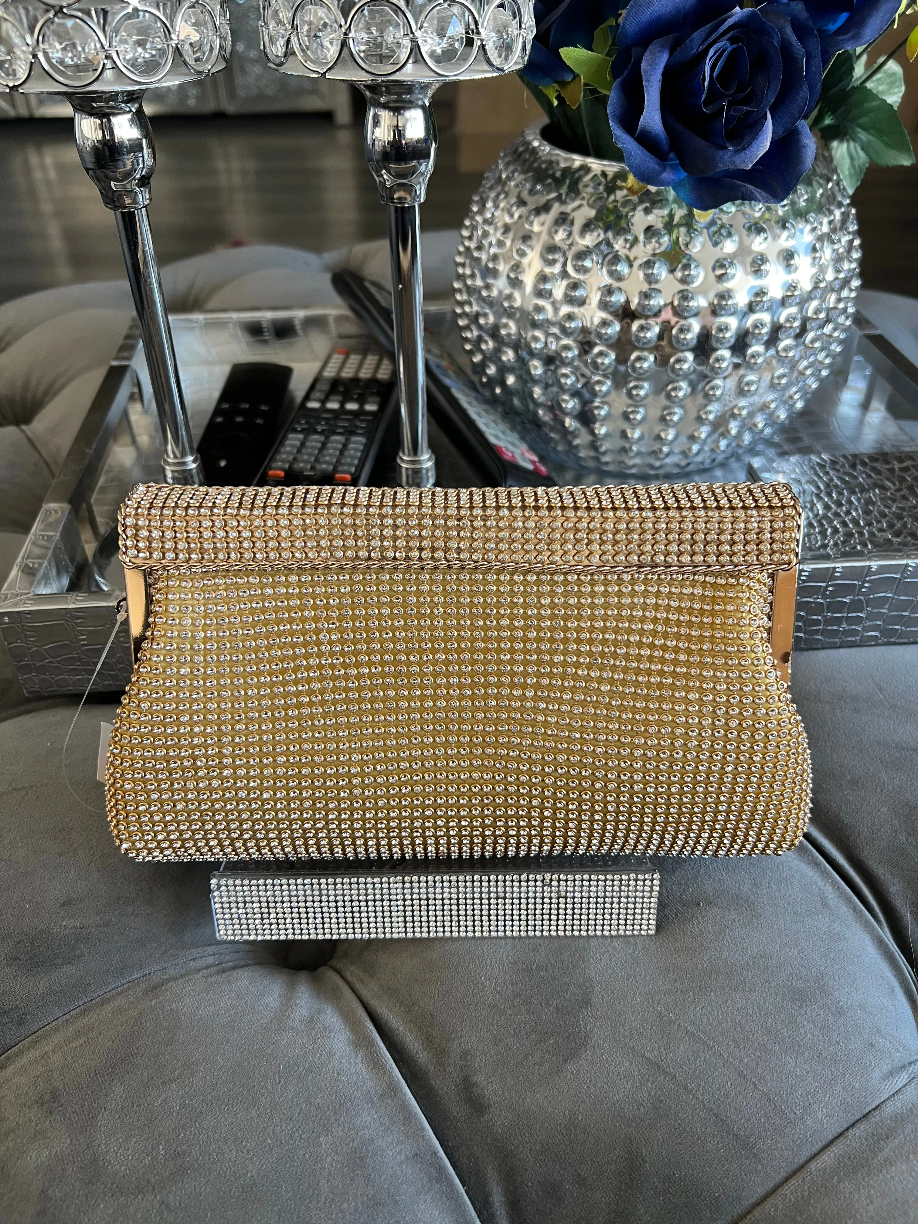 Rhinestone Chic Clutch