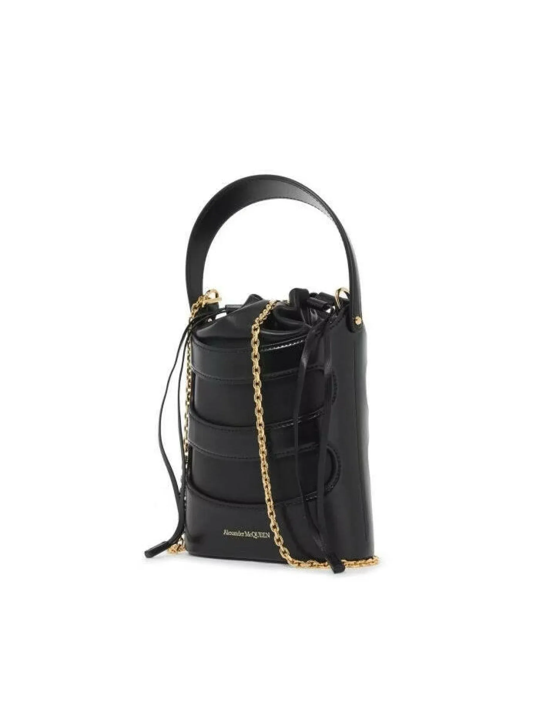 Rise Mini Leather Bucket Bag