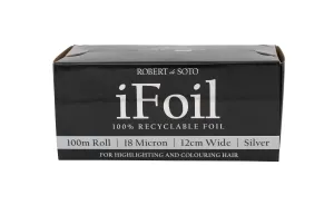 Robert DeSoto iFoil 18 Micron Foil 100m x 125mm - Silver