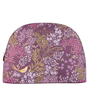 Sara Miller Haveli Garden Large Cosmetic Bag - Purple