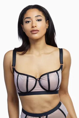 Sheer Chic Balcony Bra