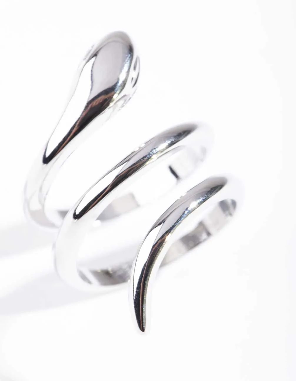 Silver Sleek Wrap Ring