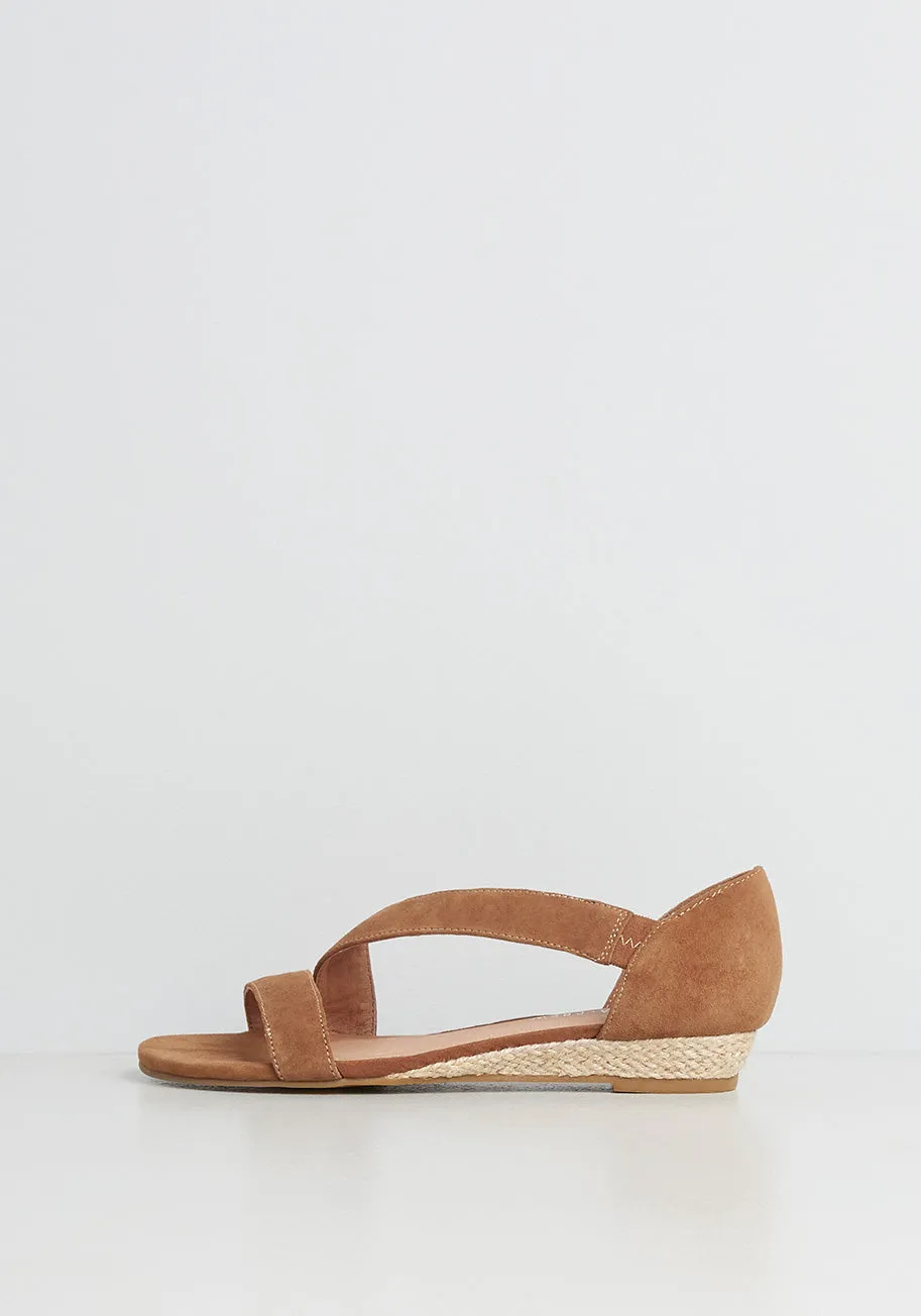 Sleek Appreciation Suede Sandal