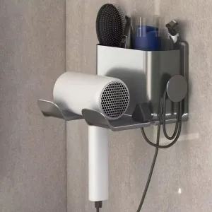 Sleek Hair Dryer Holder