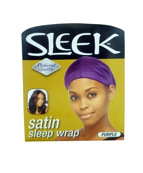 Sleek  Satin Sleep Wrap