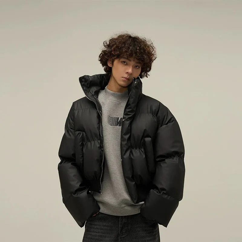 Sleek Structured Puffer Jacket