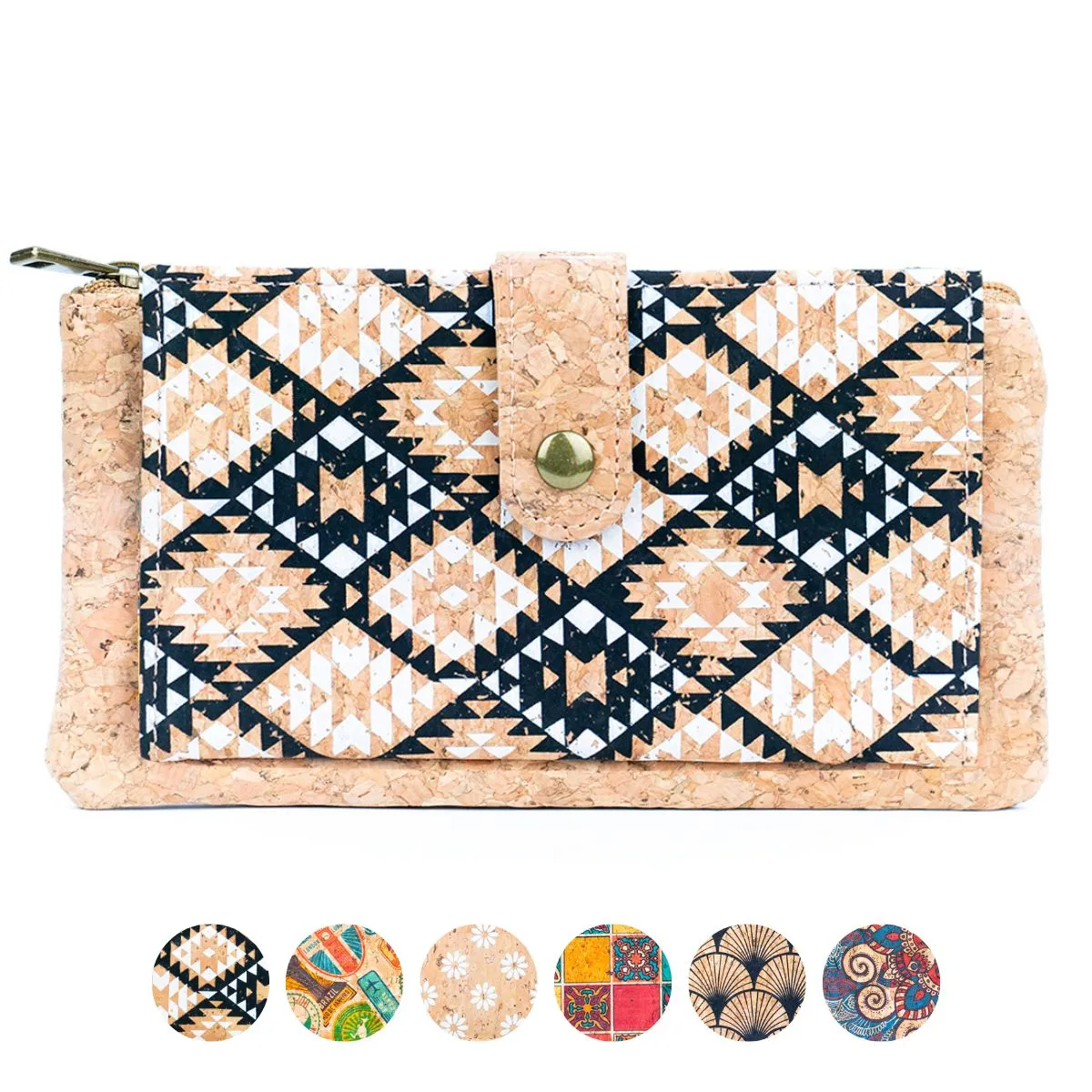 Sleek Vegan Cork Wallet BAG-2302