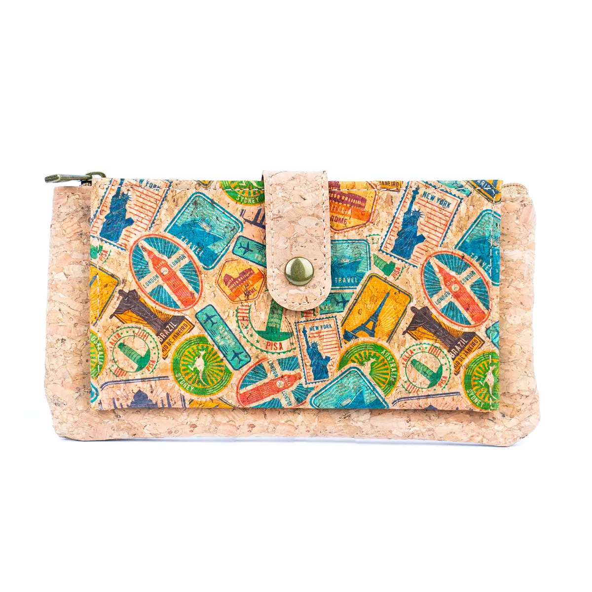 Sleek Vegan Cork Wallet BAG-2302