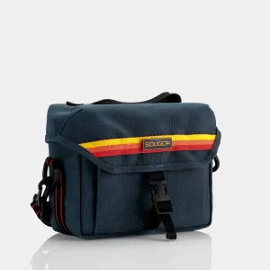 Soligor Navy with Red and Yellow Stripe Camera Bag