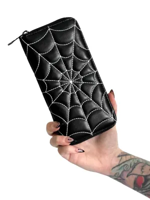 Spiderweb Wallet (Black/White) FOXBLOOD