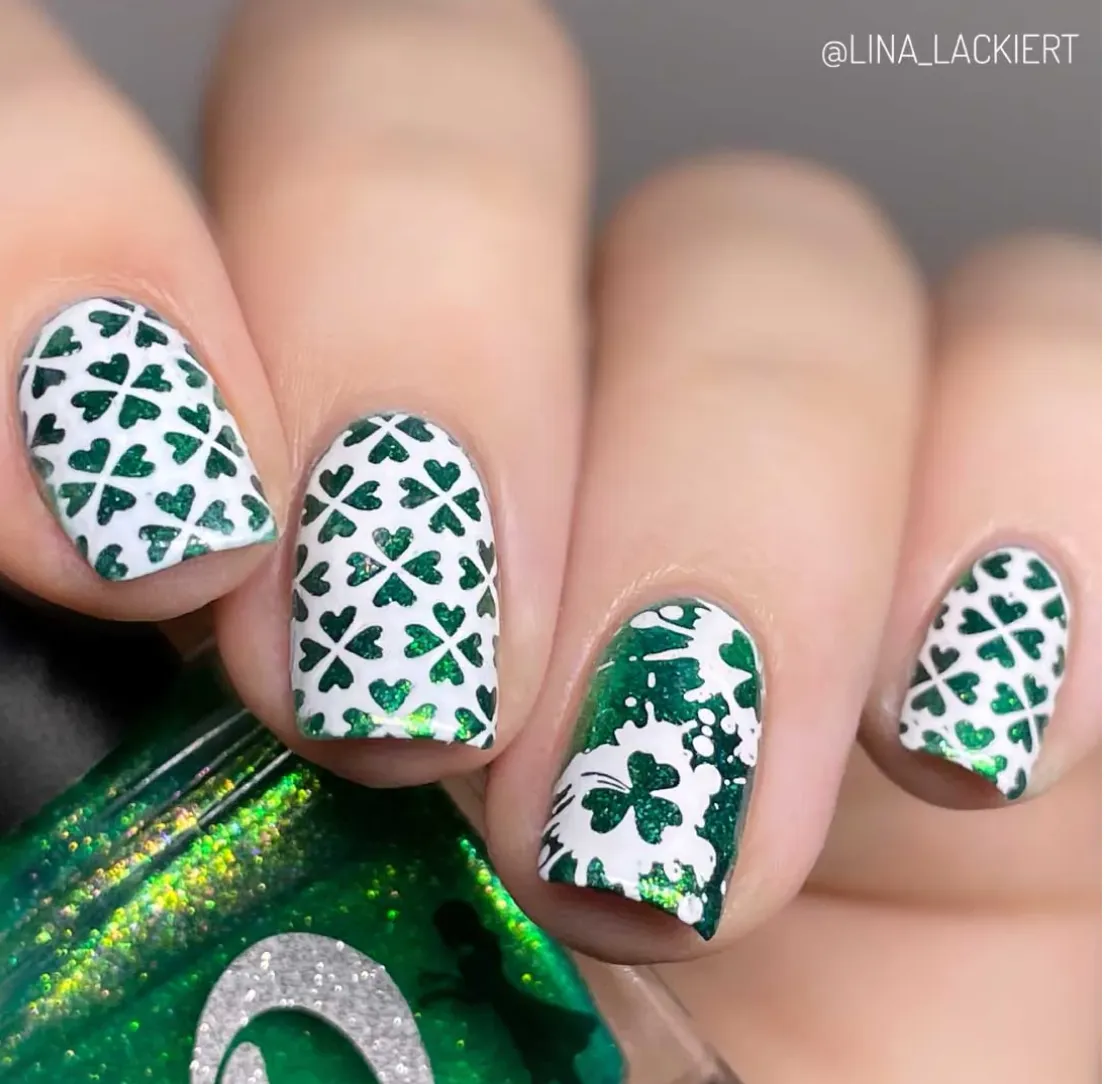 St Patrick's Day 4 - Uber Chic Mini Stamping Plate