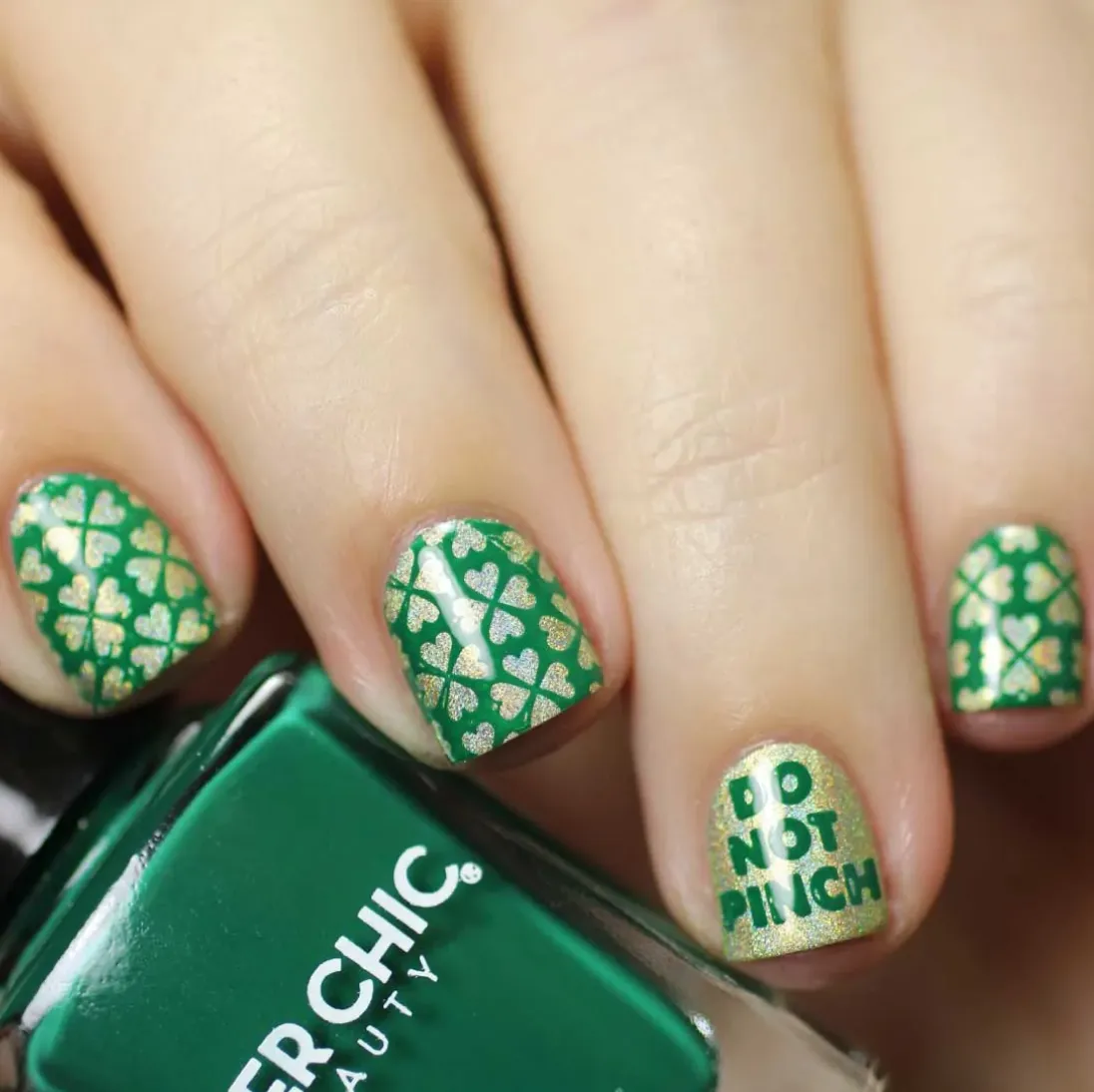 St Patrick's Day 4 - Uber Chic Mini Stamping Plate