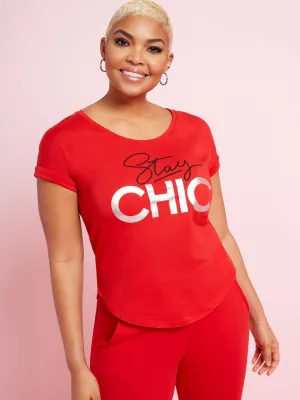 Stay Chic Graphic Tee