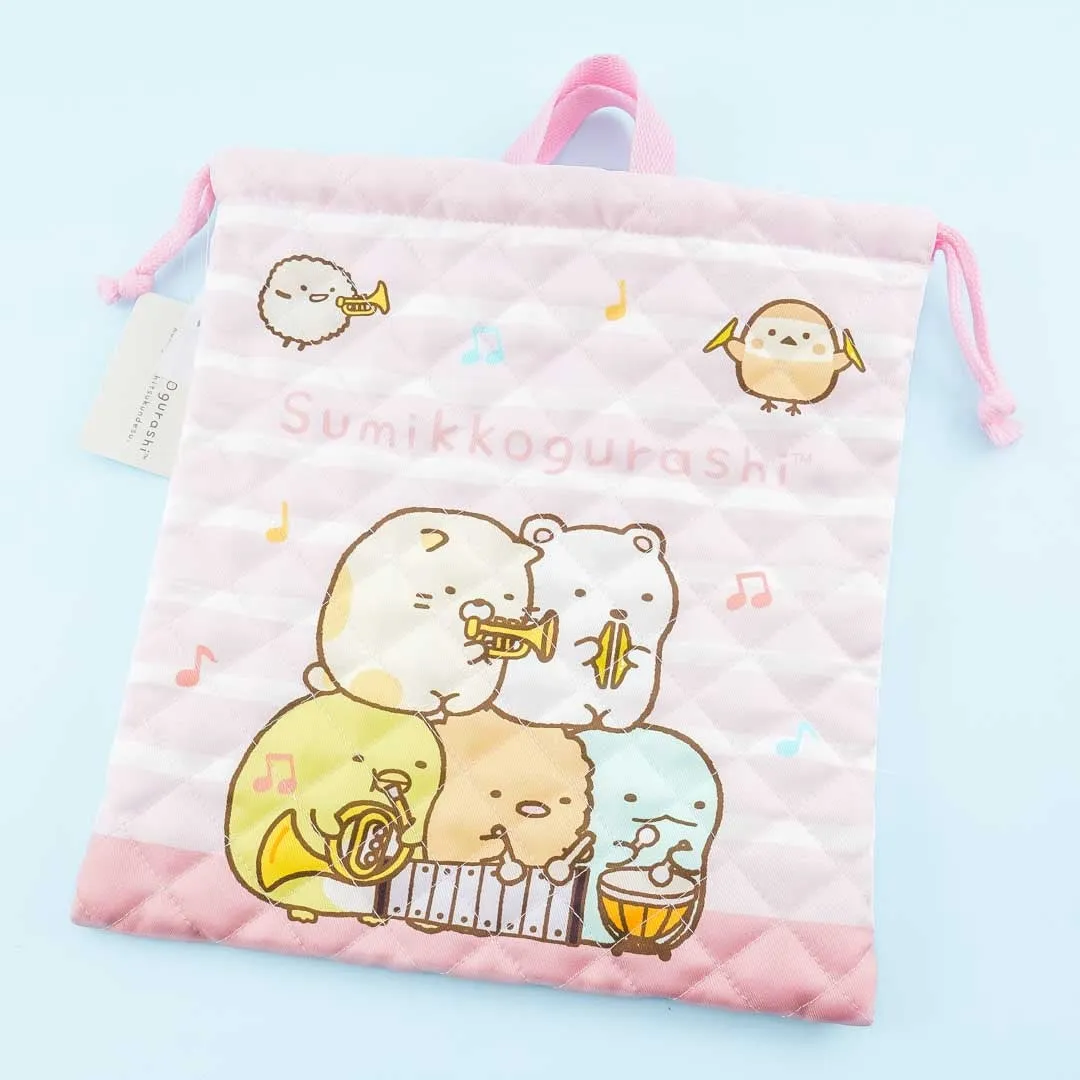 Sumikko Gurashi Music Drawstring Bag