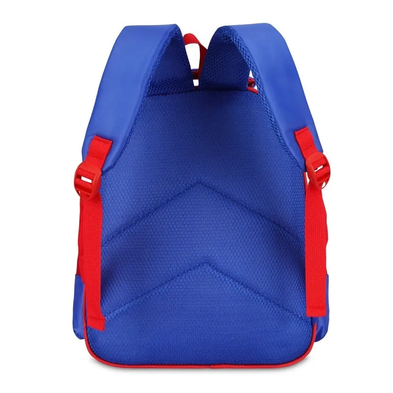 THE CLOWNFISH Little Champ Kids Backpack - Lightweight, Fun Design | School & Outing | 13.6 Litres | Royal Blue