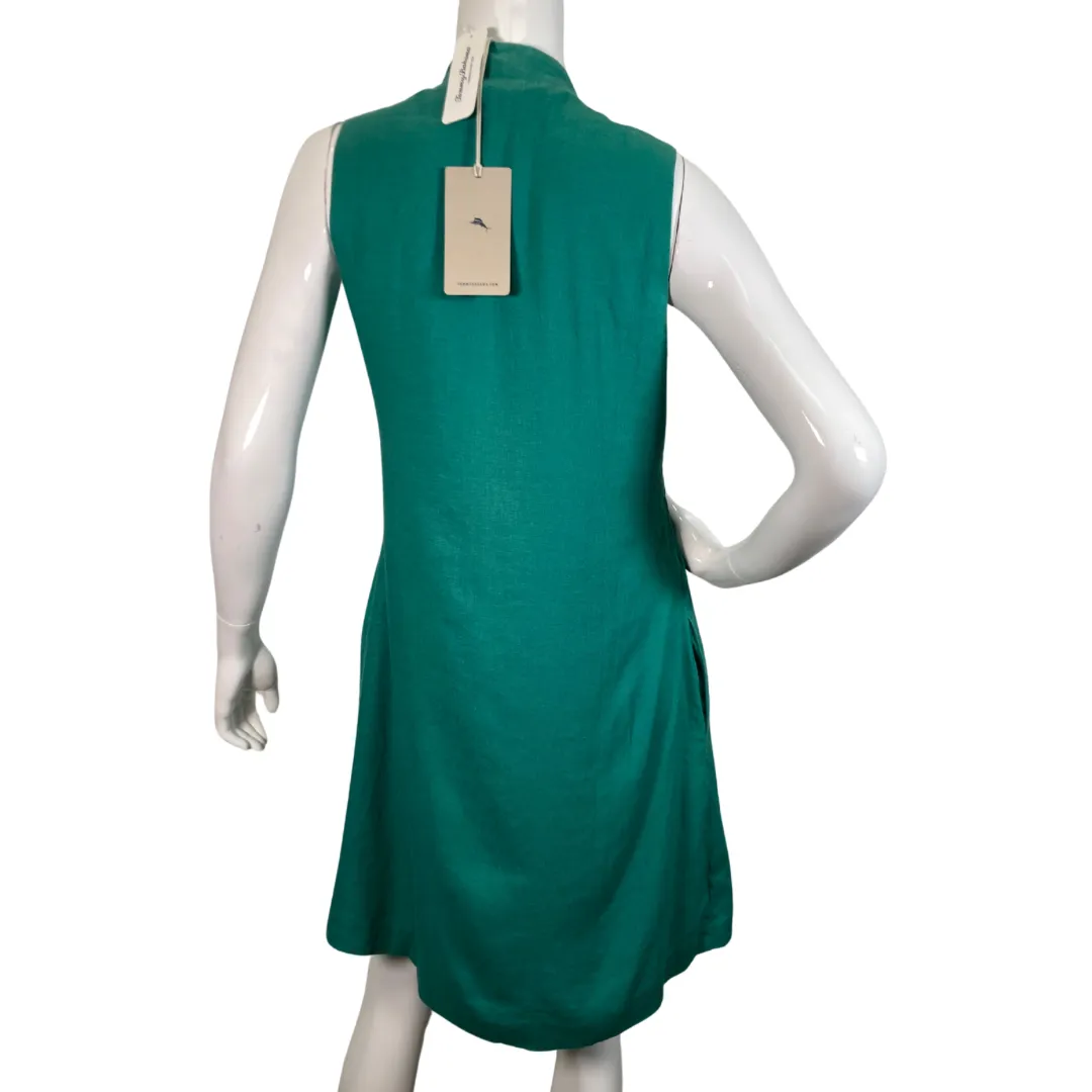 Tommy Bahama Vibrant Green Dress