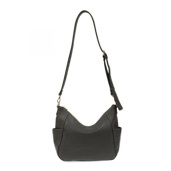 Trish Convertible Hobo Bag - L8116-98  -  Women's  CHARCOAL