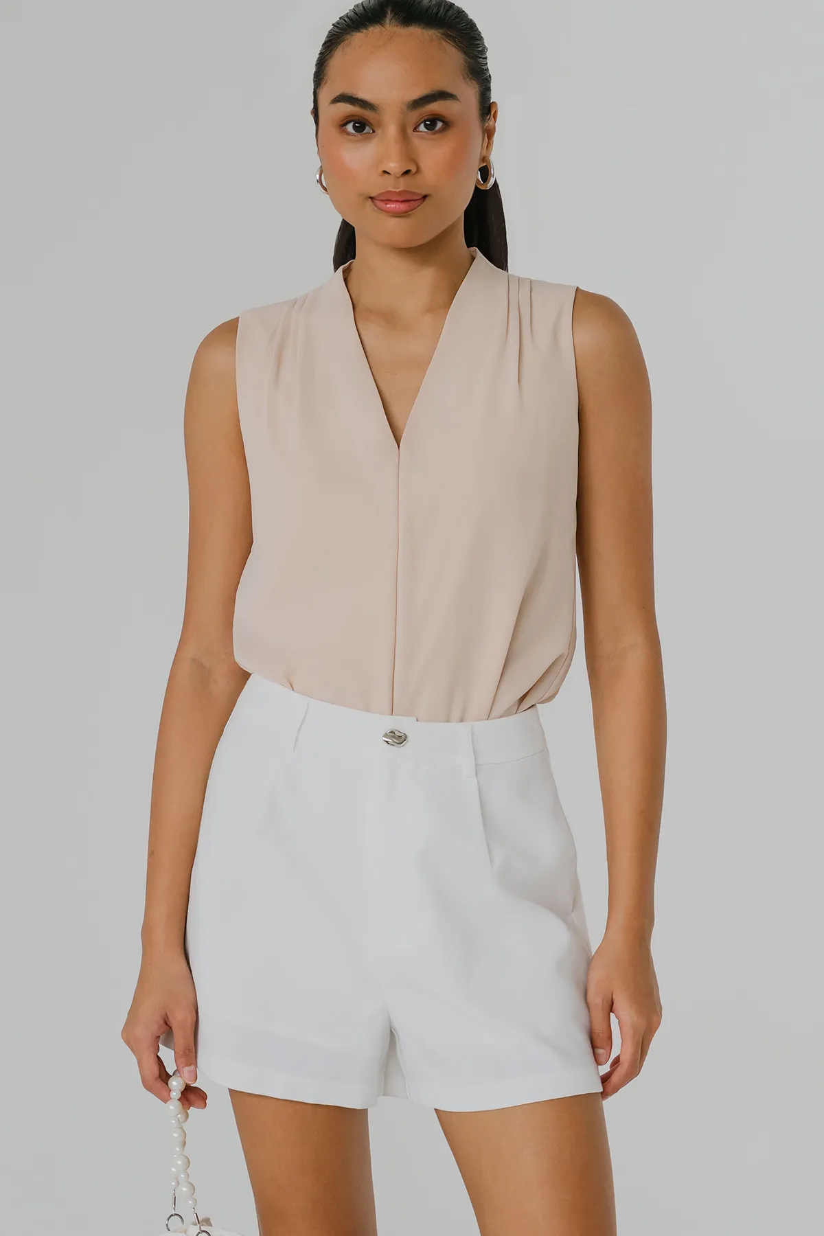 Urban Sleek Top (Beige)