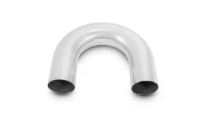 Vibrant 180 Degree Aluminum Piping, 1.5" O.D. - Polished  - 2863