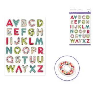 Vibrant Letters Sticker