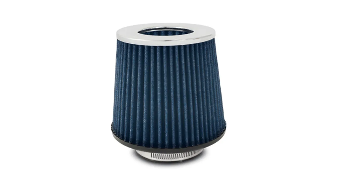 Vibrant Open Funnel Performance Air Filter, 2.75" Inlet I.D. - Chrome Cap  - 1923C