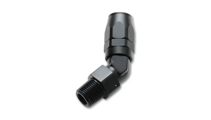 Vibrant Performance -10 AN Male 1/2"  NPT 45 Degree Hose End Fitting