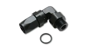 Vibrant Performance Male -10 AN x 1-16-12 90 Degree Hose End Fitting