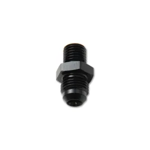 Vibrant Performance Straight 6 AN Male to 12 mm x 1.25 Inverted Flare Adapter - Black