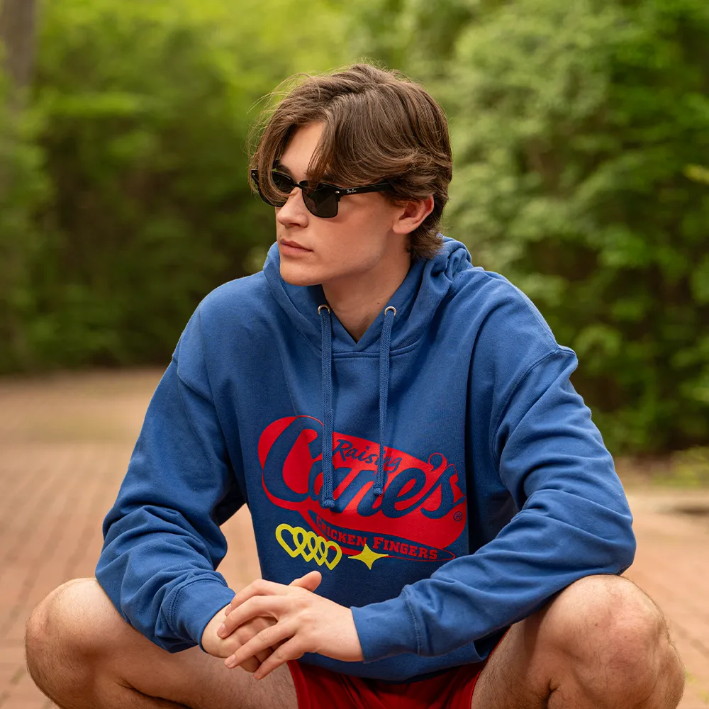 Vibrant Raising Cane’s Hooded Sweatshirt