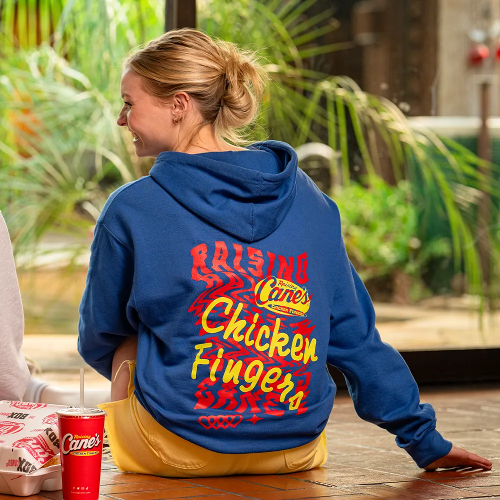 Vibrant Raising Cane’s Hooded Sweatshirt