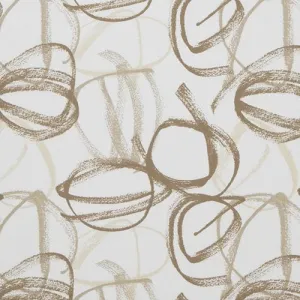 Vibrant Taupe -  Patterns Roman Shade