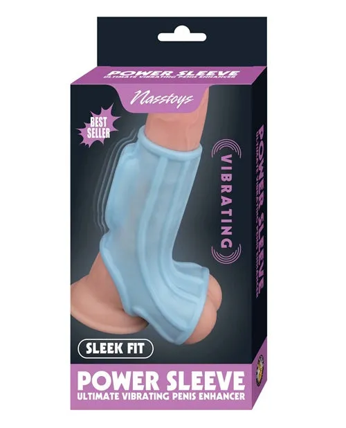 Vibrating Power Sleeve Sleek Fit - Blue