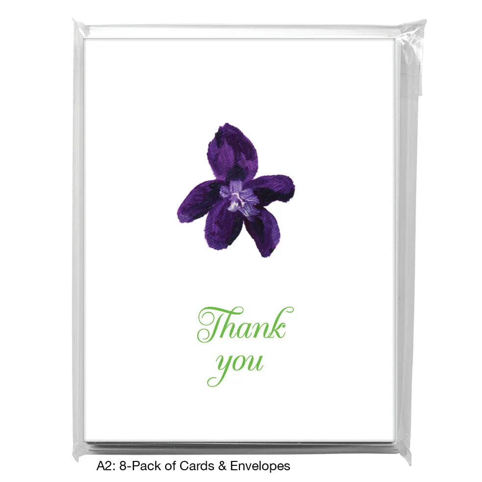 Violet, Greeting Card (7187P)