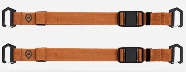 WANDRD Premium Accessory Straps (Pair, Sedona Orange)