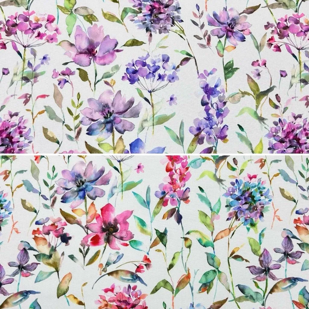 Watercolour Blooms Water Resistant Fabric