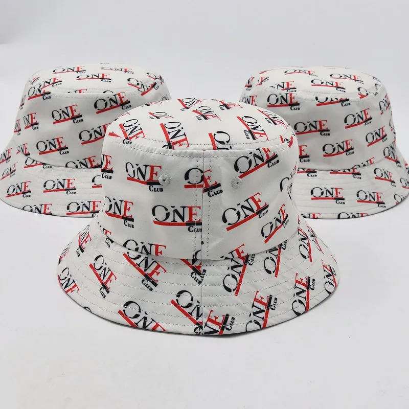 White ONEclub Bucket Hat