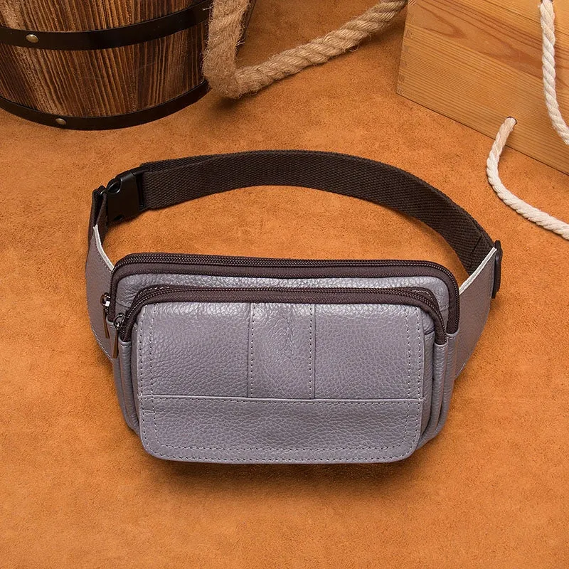 Women's Leather Fanny Pack