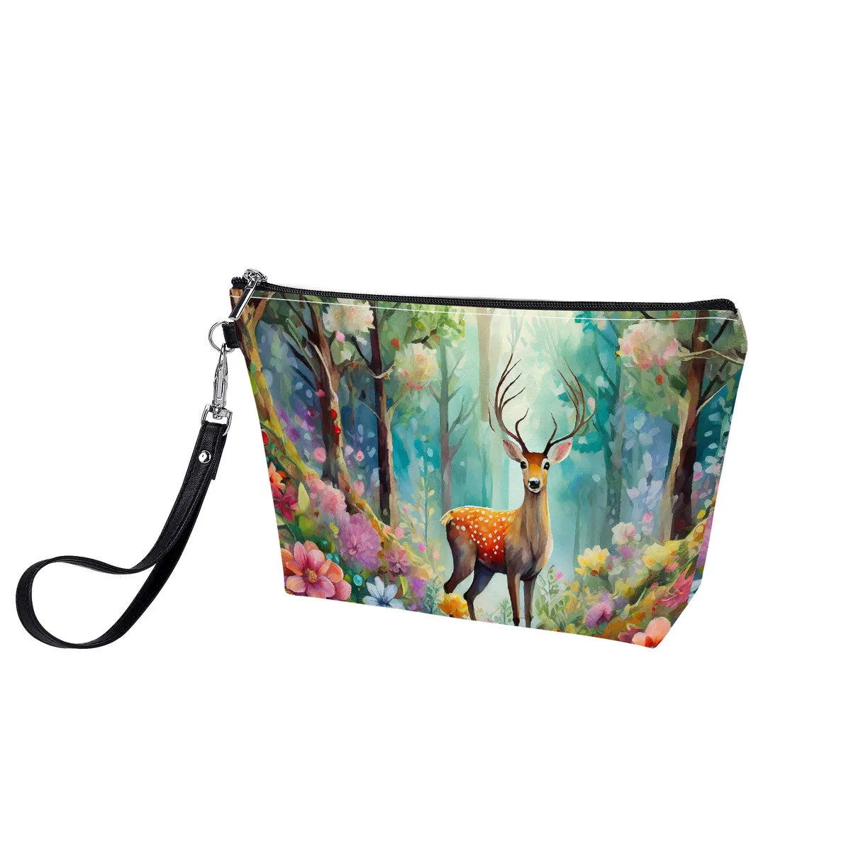 Woodland Deer Cosmetic Bag