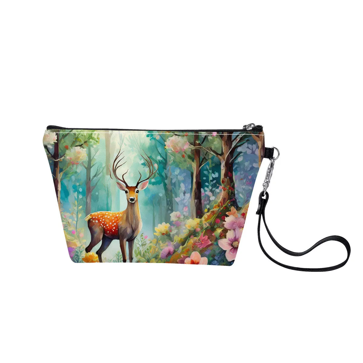 Woodland Deer Cosmetic Bag