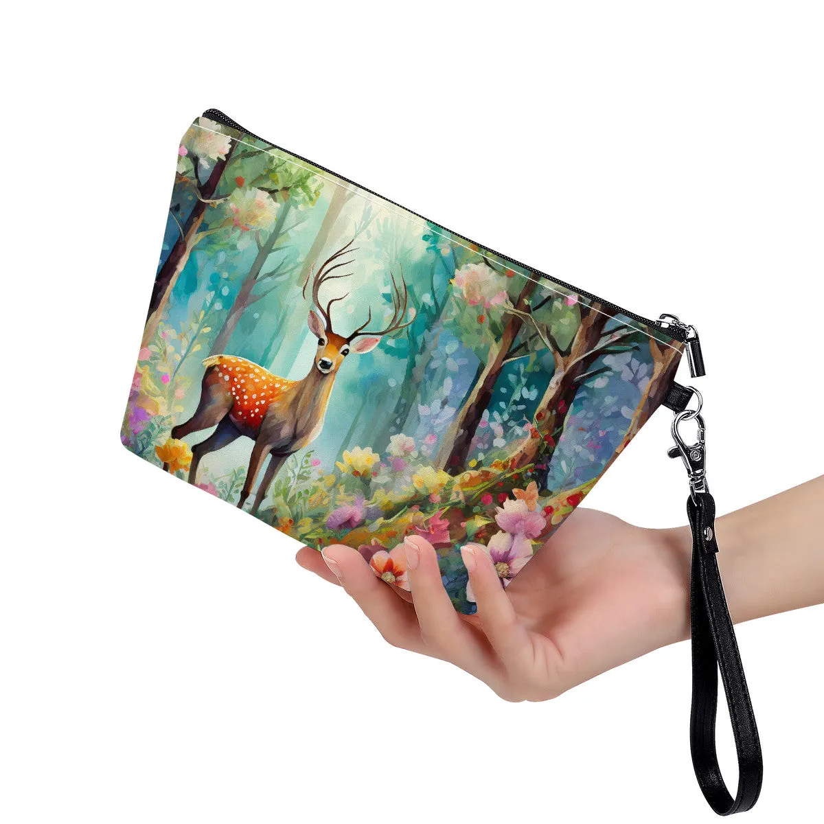 Woodland Deer Cosmetic Bag