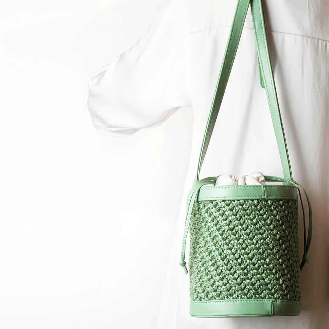 XIMENA BUCKET BAG SAGE