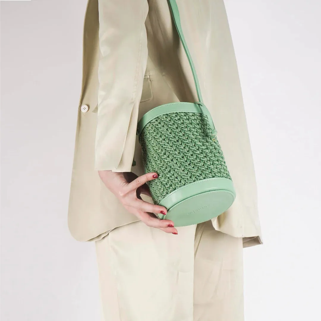 XIMENA BUCKET BAG SAGE